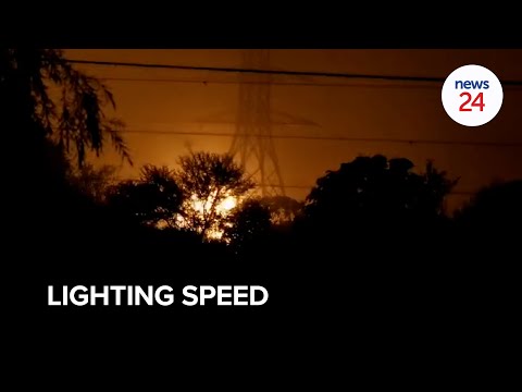 WATCH | Lighting speed: Harsh weather conditions cause power outage in Pretoria suburb