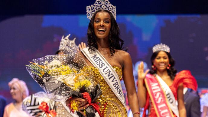 Chidimma Adetshina Shines in Njikoka Costume at Miss Universe 2024, Celebrating Nigerian Unity and Heritage