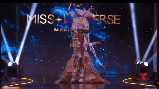 Chidimma Adetshina Shines in Njikoka Costume at Miss Universe 2024, Celebrating Nigerian Unity and Heritage