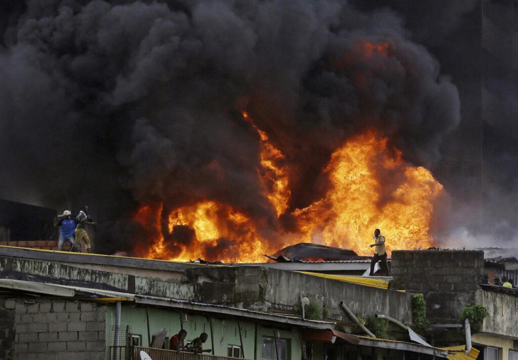 Lagos Spare Parts Market Fire: Millions in Losses as Blaze Engulfs Idumota Shops