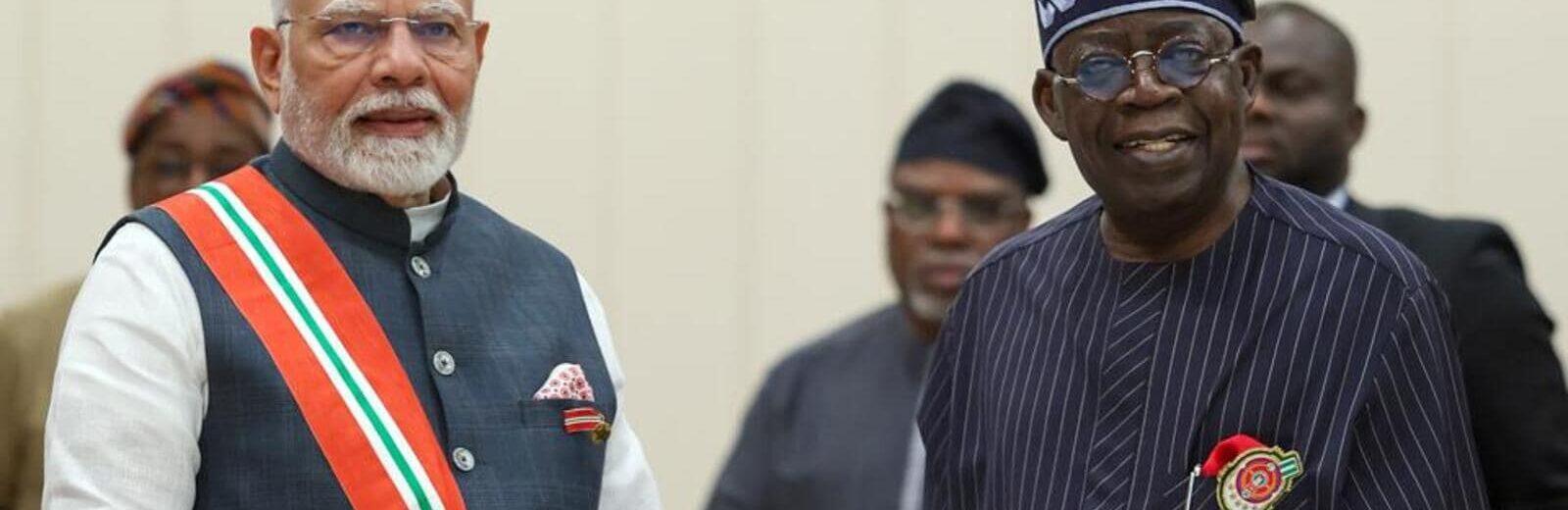 PDP Criticizes Tinubu for Honoring Indian Prime Minister with GCON Award