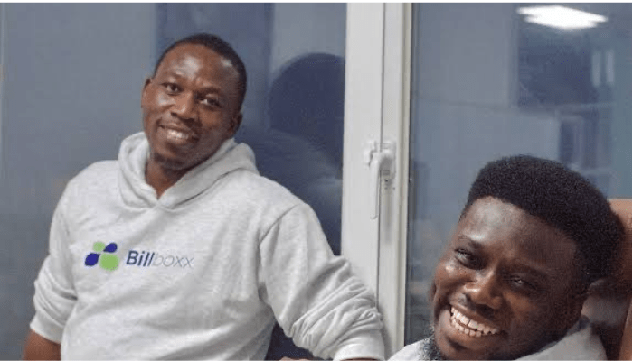 Billboxx founders Justus Obaoye and Abdulazeez Ogunjobi