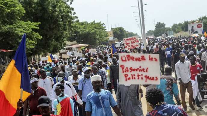 Chadians Protest French Troop Presence, Demand Their Withdrawal