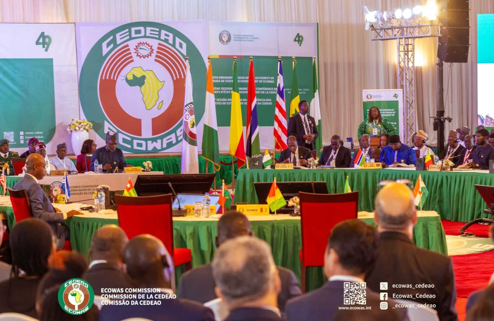 ECOWAS Exit Timeline Set for Mali, Burkina Faso, and Niger