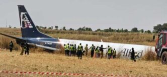 Abuja Airport Temporarily Closed After Allied Air Plane Skids Off Runway