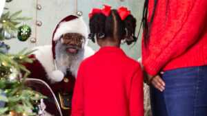 Santa Claus Brings Festive Cheer to Displaced Families in DR Congo