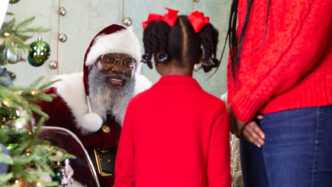 Santa Claus Brings Festive Cheer to Displaced Families in DR Congo