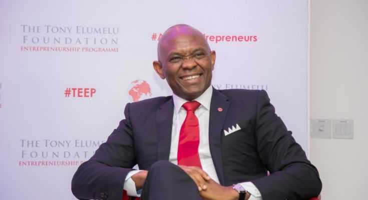 apply for the tony elumelu foundation $5,000 grant 2025.
Photo of Mr. Tony O. Elumelu CR (Founder of the Tony Eluemelu foundation)