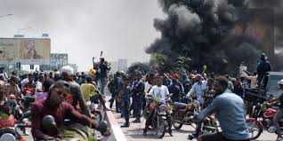 protesters attack embassies in congo amid rebel offensive