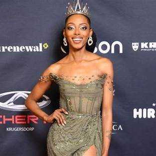 south africa's tshego gaelae crowned mrs world