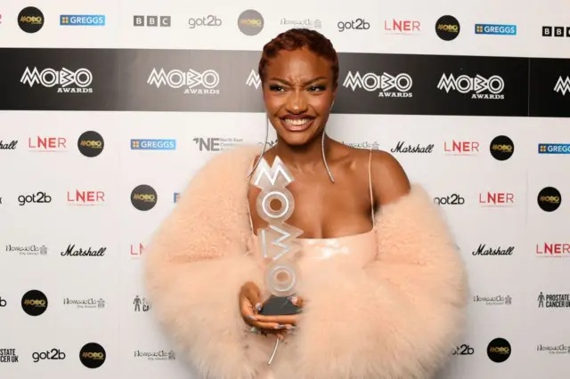 ayra starr makes history as first woman to win mobo best african music award in 16 years