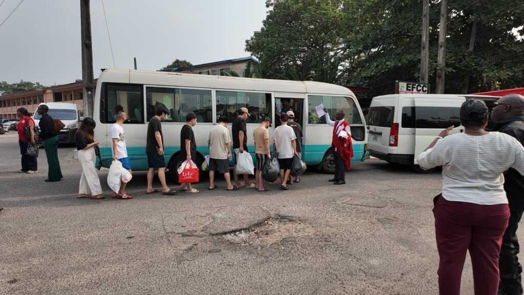 efcc arraigns nine chinese nationals for alleged cyber terrorism and internet fraud