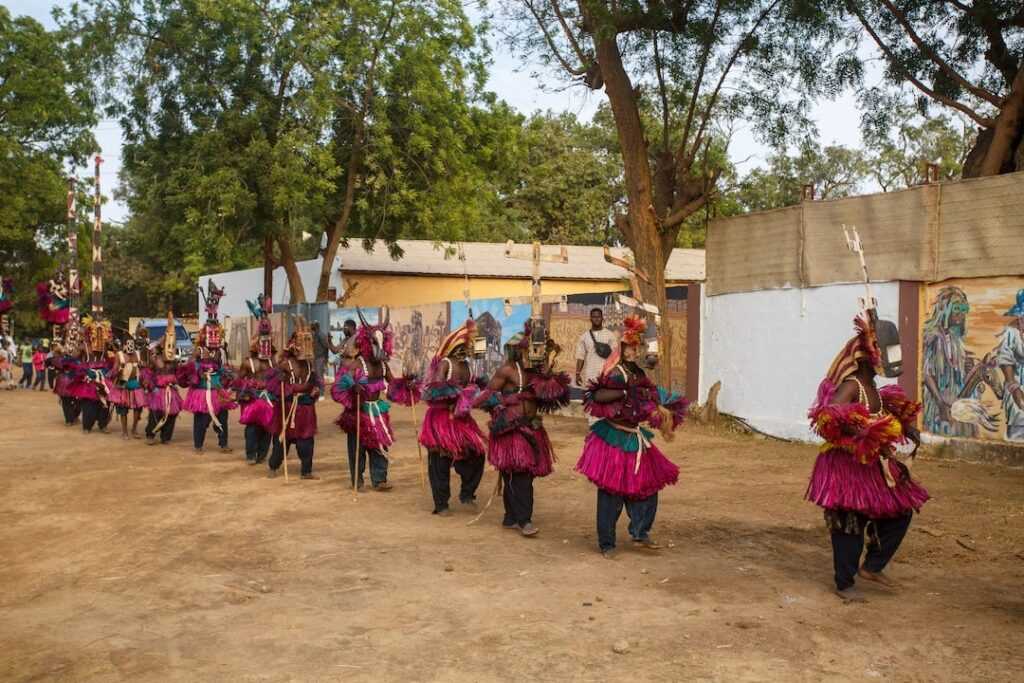 military presence dominates renowned mali arts festival amid security concerns