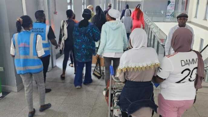 NAPTIP Rescues 13 Nigerian Girls From Suspected Trafficking at Abuja Airport