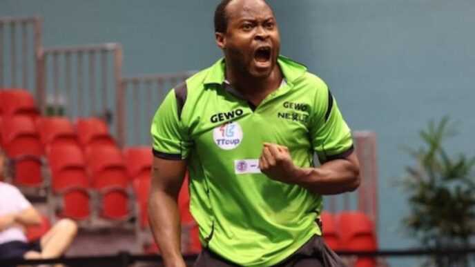 Quadri Aruna Reclaims Africa’s Top Table Tennis Rank