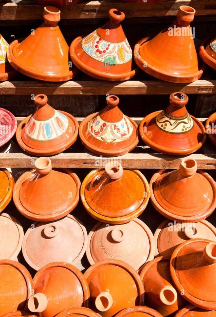 marrakech pottery credits alamy