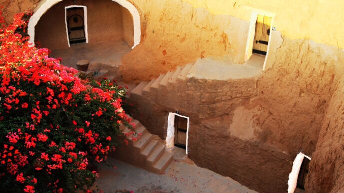 Matmata: Where Earth Meets Legacy Beneath the Sandstone Sky