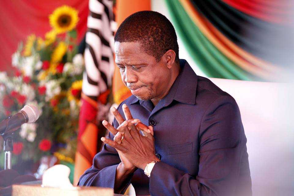 president edgar lungu zambia credits msn