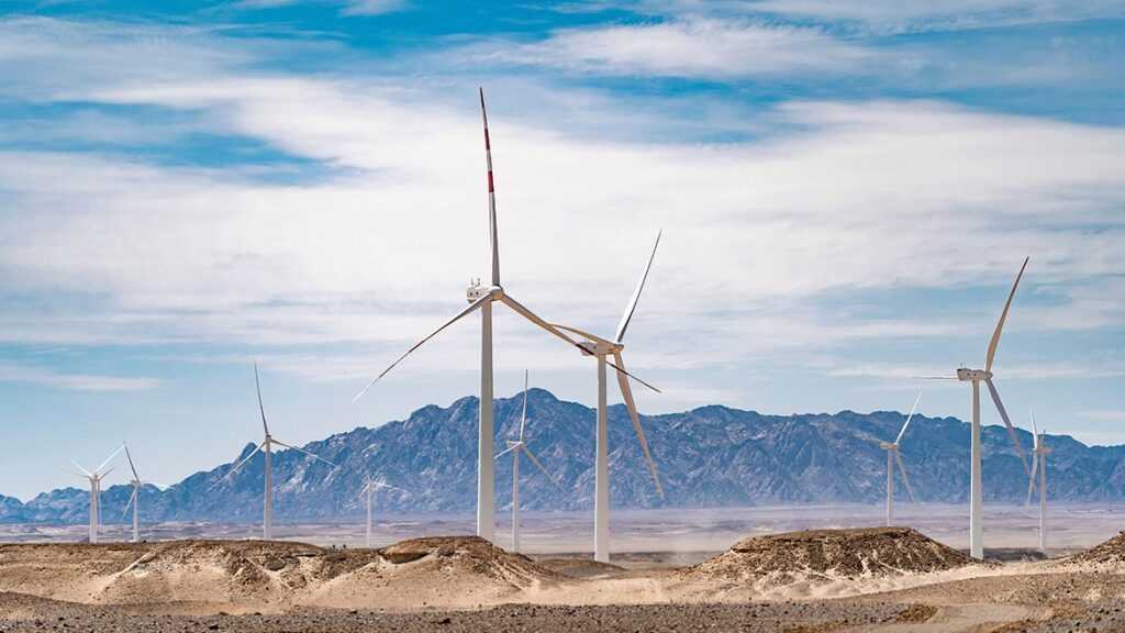 wind power plant in the gulf of suez credits enr